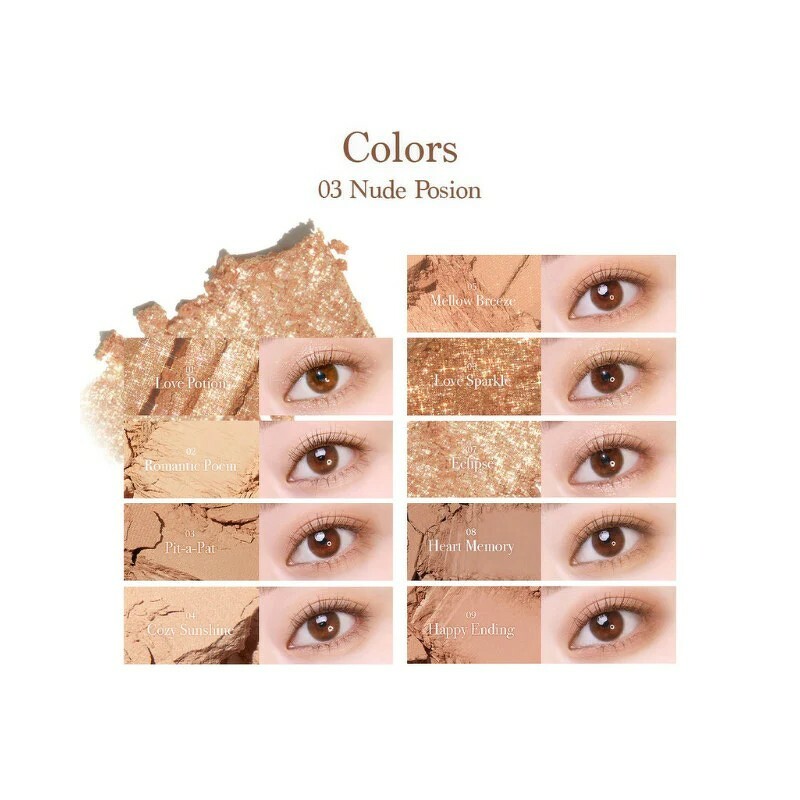 Dasique Shadow Palette 7 g. #03 Nude Potion