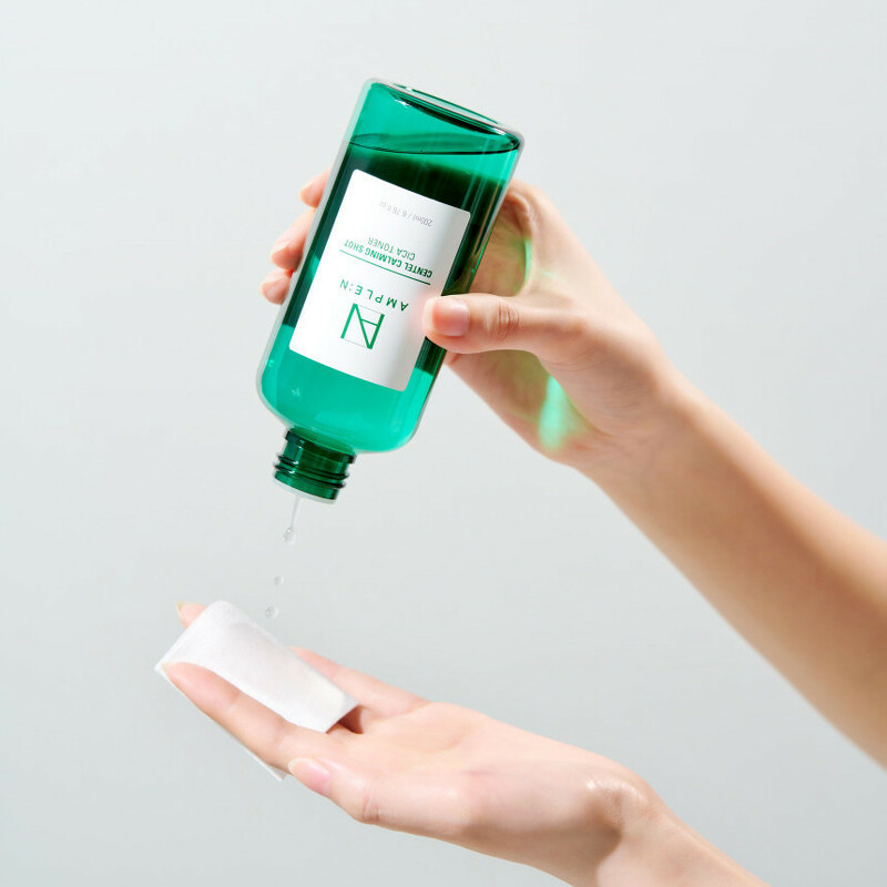 AMPLE : N Centel Calming Shot Cica Toner 200 ml.