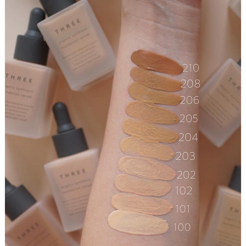 Three Angelic Synthesis Foundation Serum 30 ml. #204