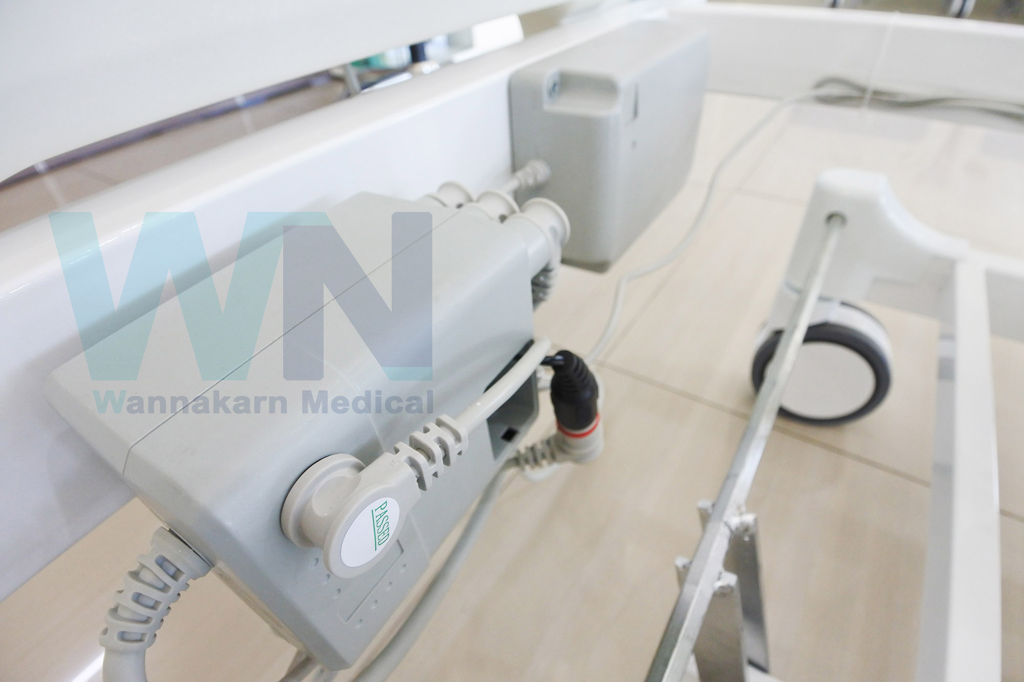 WN Electric Bed MODEL MK-C-06 เตียงผู้ป่วยปรับไฟฟ้า 3 Function ราวปีกนก พร้อมแบตเตอรี่