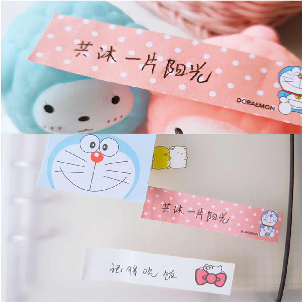 🌈กระดาษโน๊ตกาวในตัว Sticky Note⭐โพสอิทเล่มพับ 100 แผ่น การ์ตูนดัง📌สินค้าพร้อมส่งในไทย post it โพสอิท กระดาษกาว