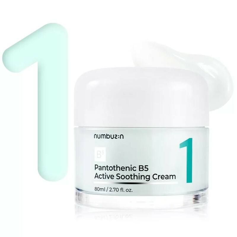 Numbuzin No.1 Pantothenic B5 Active Soothing Cream 80 ml.