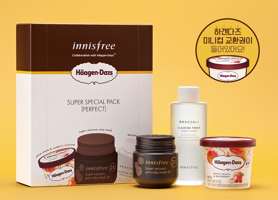 Innisfree Super Special Pack x Haagendazs (Perfect)