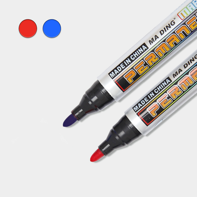 🔥ปากกาสีแท่ง🔥MARKER🔵🔴ปากกาเคมี เน้นข้อความ📌เลือกสี ราคา 4 บาท/แท่ง✔️พร้อมส่ง Ohwowshop ปากกามาร์คเกอร์ ปากกาเคมี Chemical pen ปากกากันน้ำ