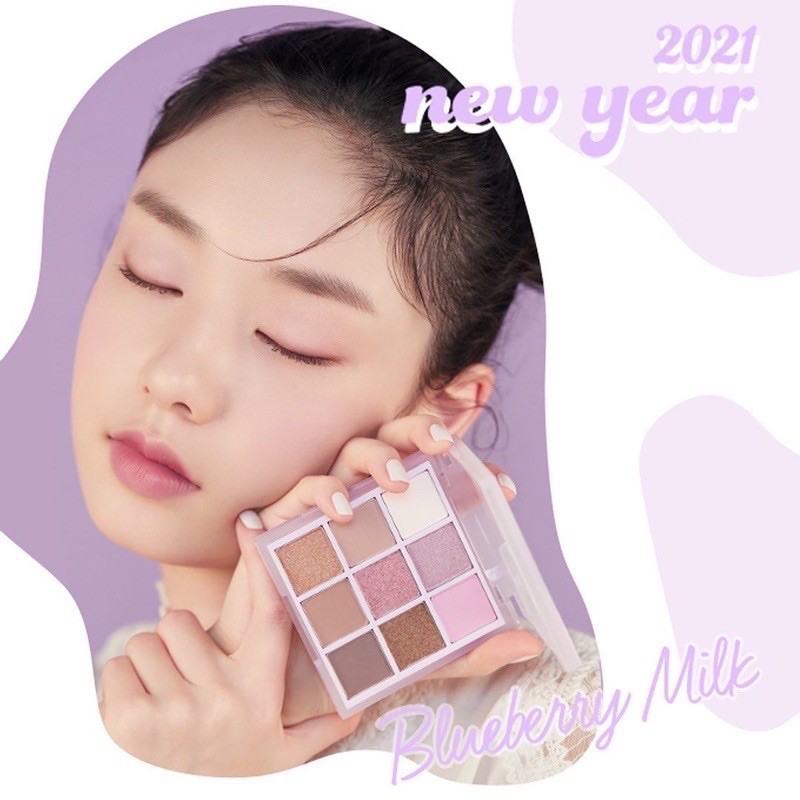 Etude House Play Color Eyes Palette Milky New Year #Blueberry Milk