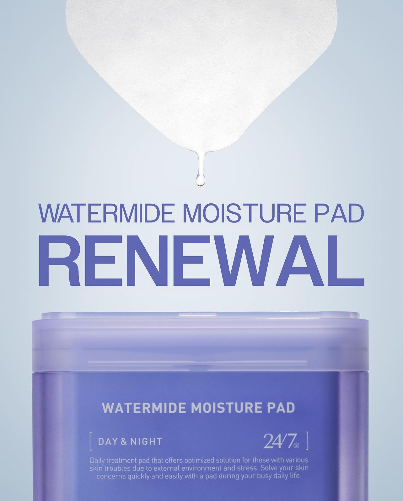 Mediheal Watermide Moisture Pad 170 ml.