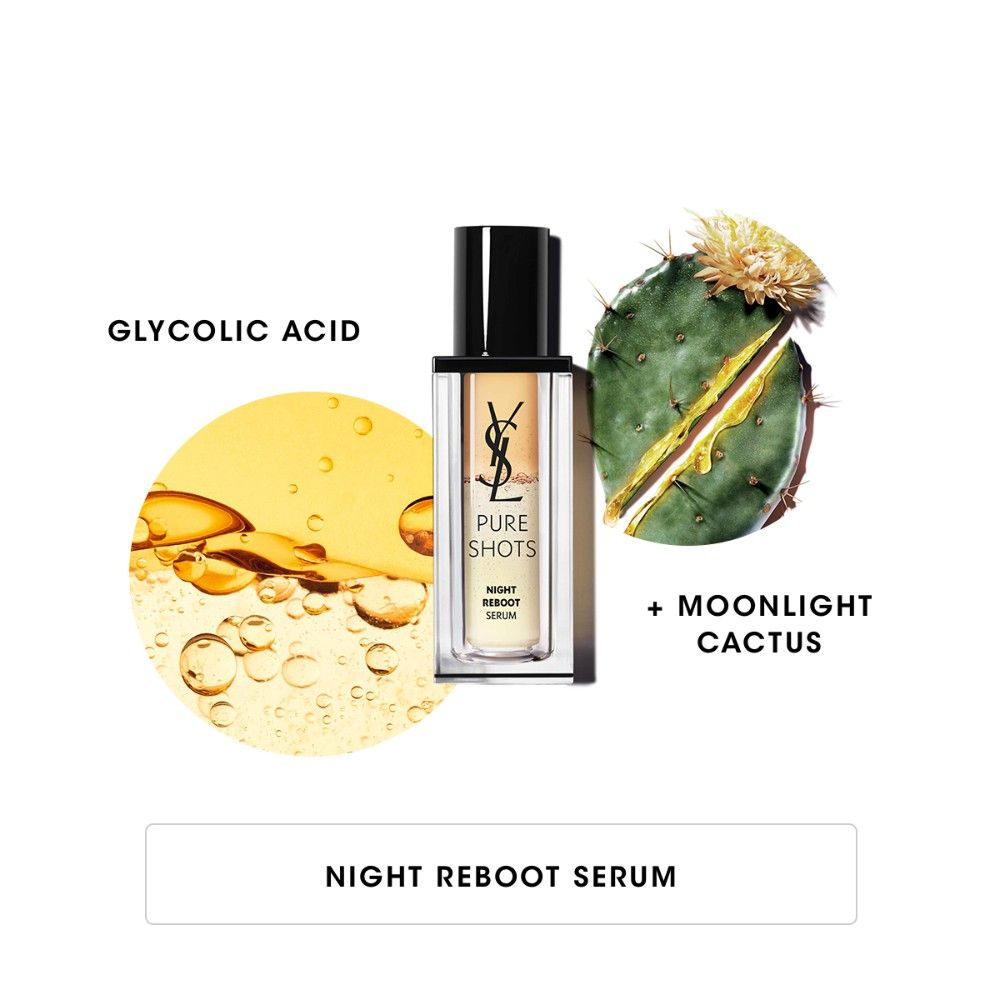 YSL Yves Saint Laurent Pure Shots Night Reboot Serum 7 ml.