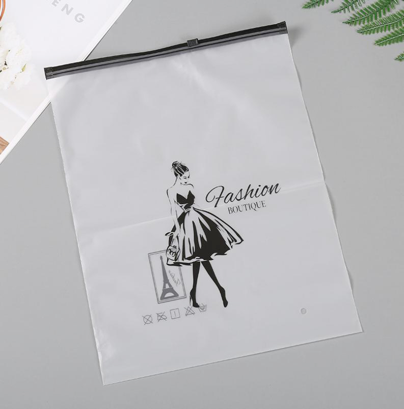 ⭐ซองซิปล๊อคแบบขุ่น ลาย fashion 22x23cm ชิ้นละ 3 บาท ✔️พร้อมส่ง Ohwowshop ซองใส่เครื่องเขียน ซอง เครื่องเขียน กระเป๋า