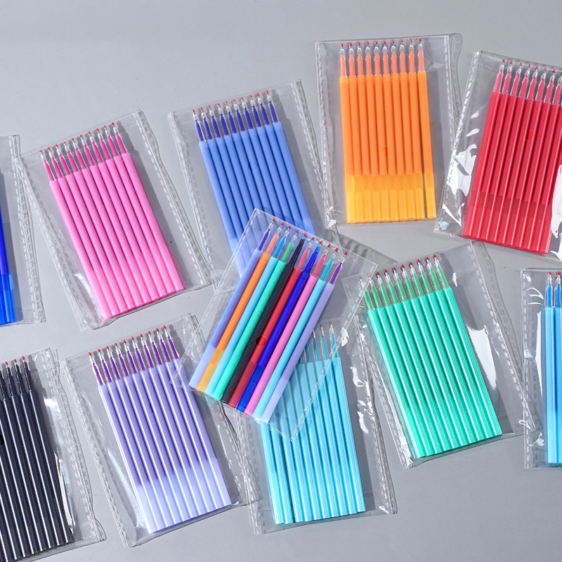 🌈ไส้ปากกากดเจลลบได้(หมึกหอม)0.5✨ไส้หลากสีกลิ่นหอม เขียนลื่น📌เลือกสี✅พร้อมส่งในไทย ไส้สี เครื่องเขียน