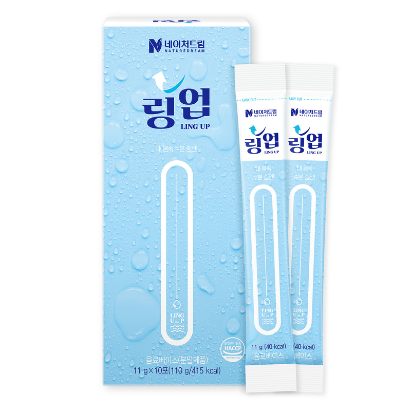 Nature Dream Moisture Filling Ling-Up รสเลมอน 1 กล่องบรรจุ 10 ซอง
