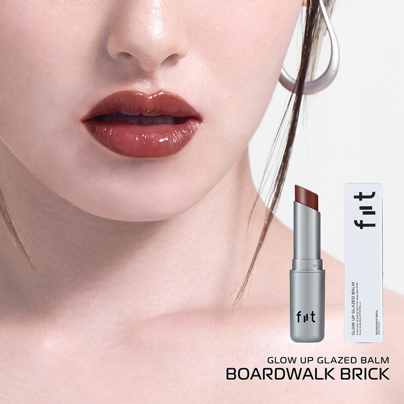 FIIT Cosmetics & Lifestyle Glow Up Glazed Balm 3 g. #Boardwalk Brick
