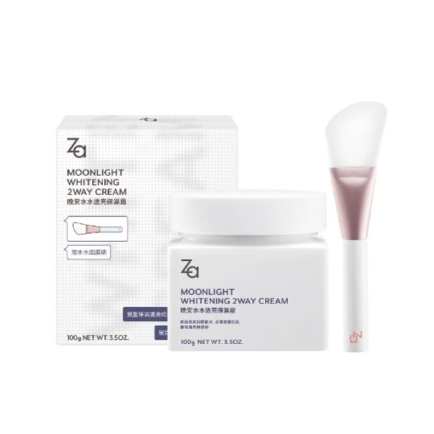 Za Moonlight Whitening 2 Way Cream 100 g.
