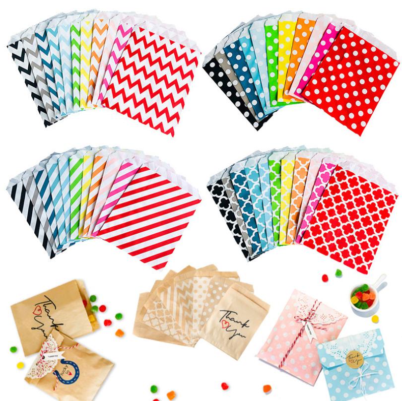 🔥สินขายดี🔥 ถุงบรรจุภัณฑ์ ถุงกระดาษ ถุงใส่ขนม ถุงใส่เครื่องประดับ 13x18cm ชิ้นละ 2 บาท✔️พร้อมส่ง Ohwowshop ถุงขนม ถุงของขวัญ