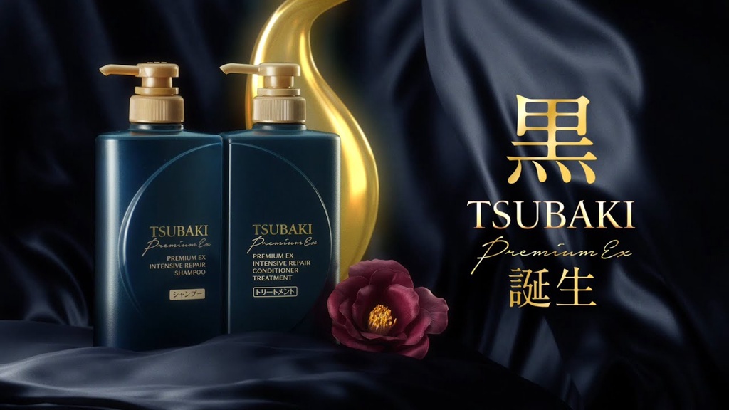 Tsubaki Premium EX Intensive Repair Shampoo 400 ml. + Conditioner 490 ml.