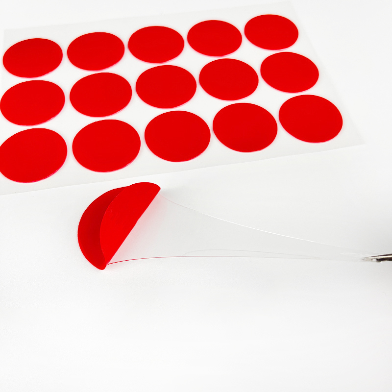 🔴เทปกาวสองด้าน🔴กาวสองหน้า วงกลมแดงแบบใส📌รายละเอียดตัวเลือก✅พร้อมส่งในไทย กาว เครื่องมือช่าง งานศิลปะ