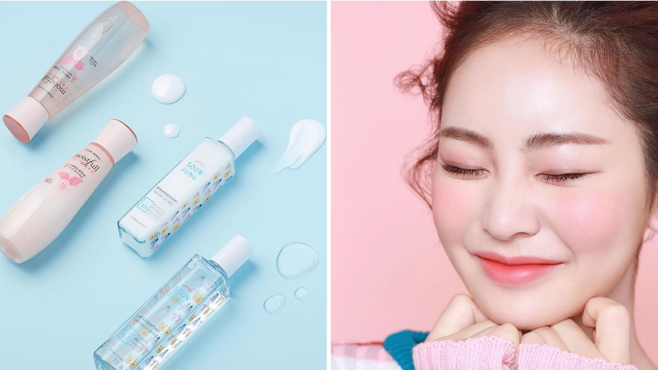 Etude House Happy with Piglt Soon Jung Skincare Set Limited 5 Items
