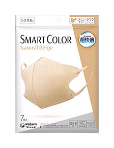 Unicharm Smart Color 3D 7 ชิ้น #Natural Beige