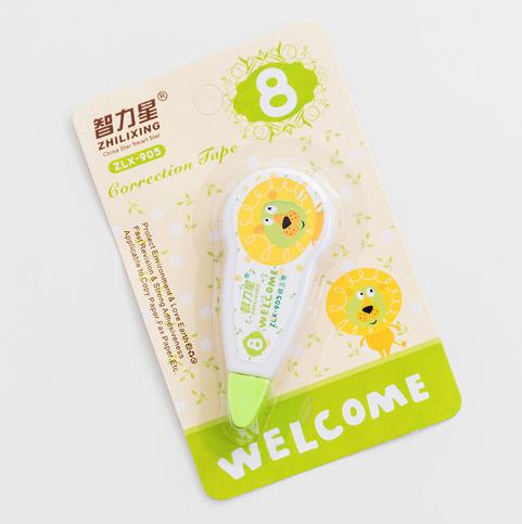 🔥เทปลบคำผิดลายการ์ตูนรวมสัตว์ 8m ✔️พร้อมส่ง (🎲คละลาย) เครื่องเขียน ราคาส่ง อุปกรณ์ลบคำผิด