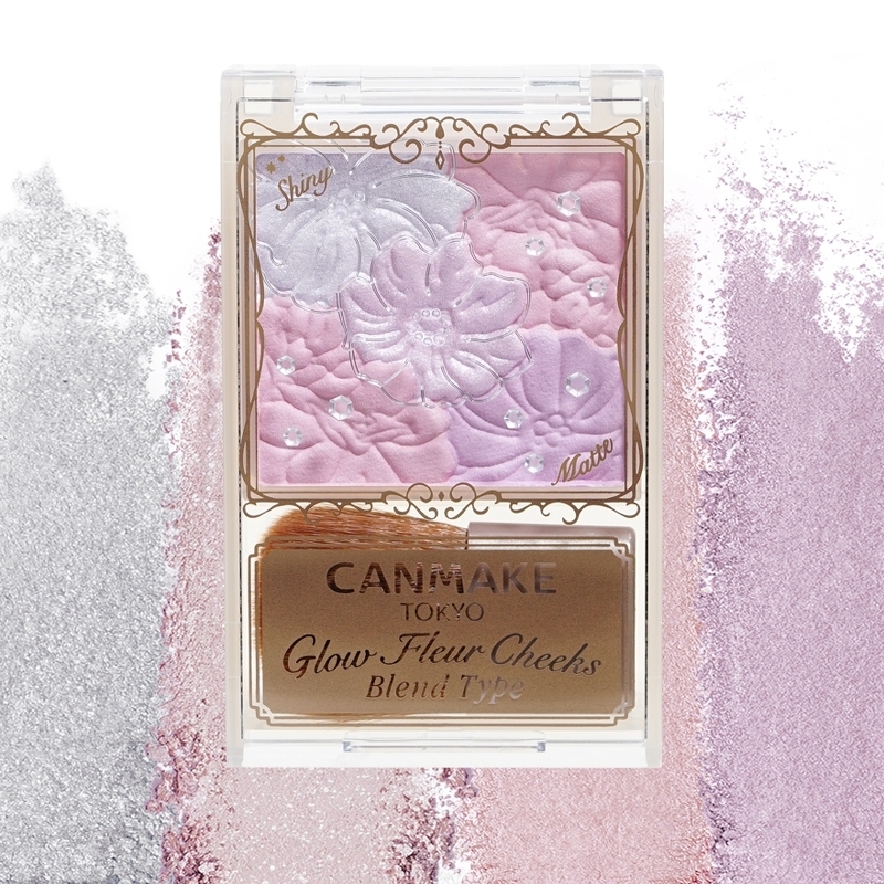 Canmake Glow Fleur Cheeks 6.3 g. (Blend Type) #B03 Lavender Dream