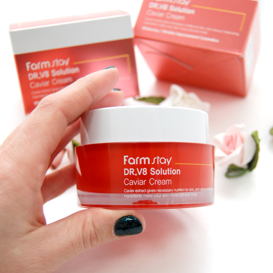 FARMSTAY Dr.V8 Solution Cream 50 ml. #Caviar