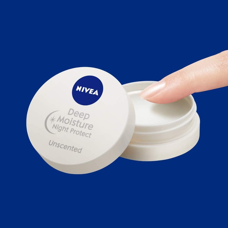 NIVEA Deep Moisture Night Protect 7 g. #Unscented