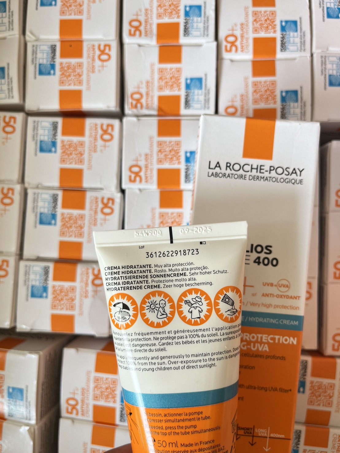 La Roche-Posay Anthelios UVMune 400 Hydrating Cream SPF50+ Ultimate Protection Ultra Long-UVA 50 ml.
