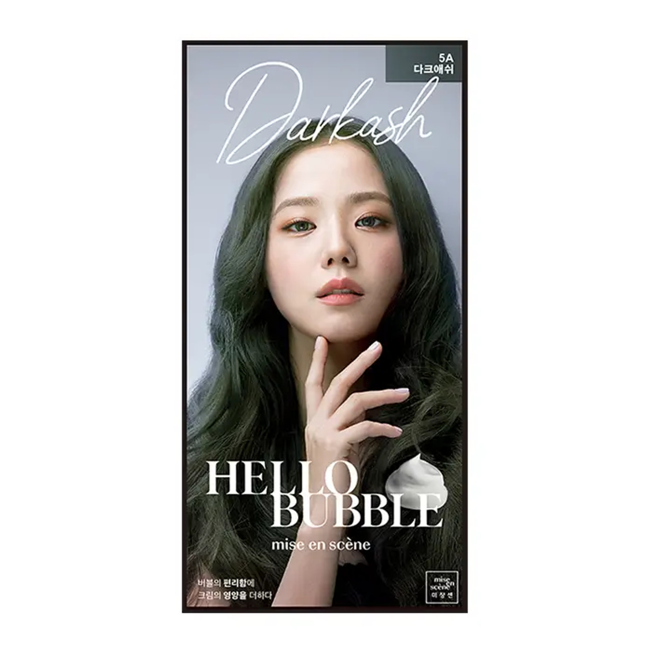 Mise En Scene Hello Bubble Foam Color #5A Darkash