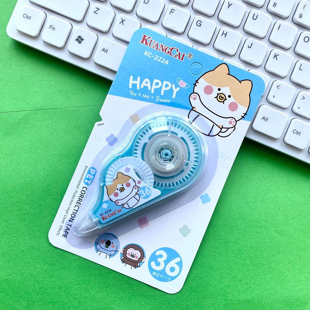 🌈เทปลบคำผิด🌈Hello Baby เบอร์36 ชิ้นละ 9 บาท ✔️พร้อมส่ง (🎲สุ่มลาย) Ohwowshop เครื่องเขียน ลบได้