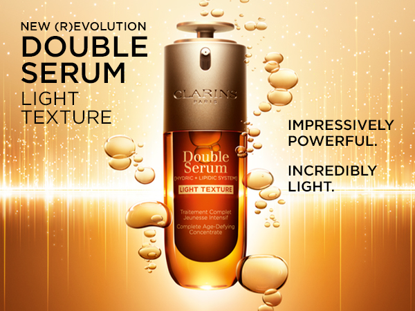 Clarins Double Serum Light Texture Firming + Smoothing Anti-Aging Concentrate 30 ml.