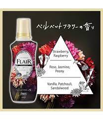 Kao Flair Fragrance Softener 520 ml. #Rich Floral กลิ่นผลไม้อ่อน ๆ เข้ากับกลิ่นแมกไม้และมัสค์ที่เข้มข้น