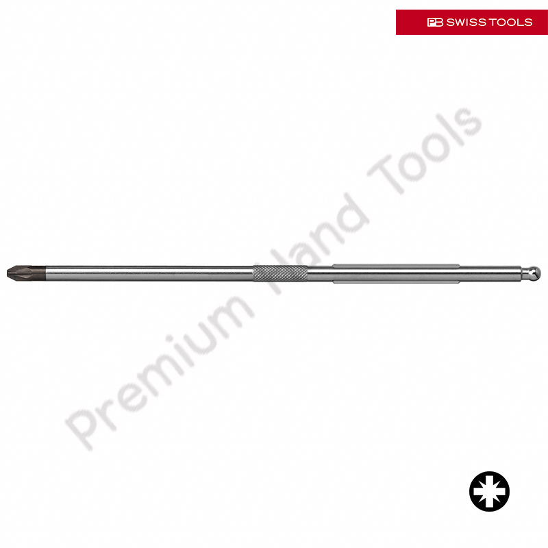 แกนไขควงปาก PZ PB Swiss Tools รุ่น PB 215 PZ 2 เบอร์ 2
