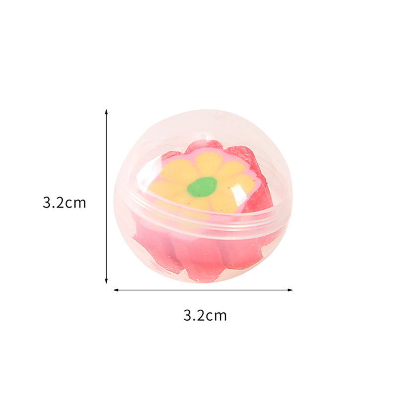 🌈🎄ไข่แคปซูล🎄🌈ตุ๊กตาซิลิโคนรูปทรงแฟนซี⭐คละลายตามแบบ ราคา 2 บาท/ชิ้น✔️พร้อมส่ง Ohwowshop เครื่องเขียน ยางลบ ลบคำผิด