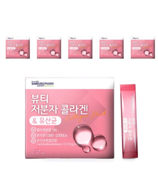 Samsung Pharm Collagen Stick 1 กล่อง 30 ซอง