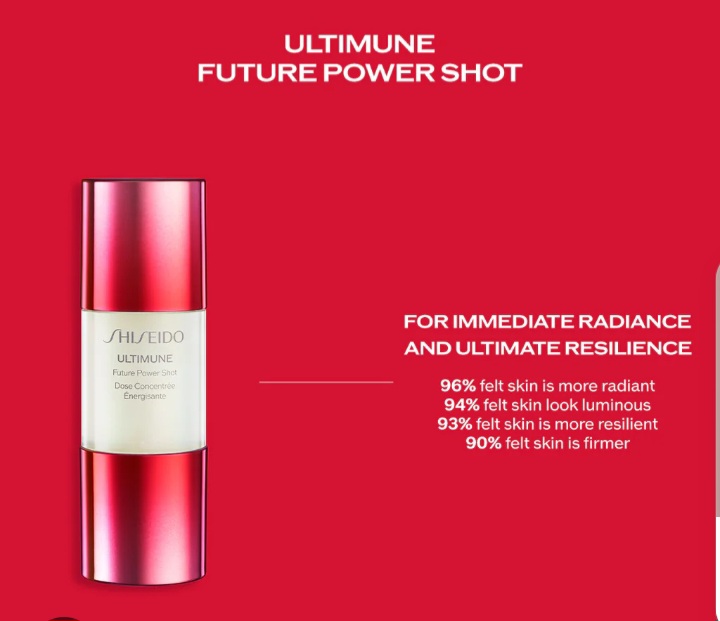Shiseido Ultimune Future Power Shot 15 ml.