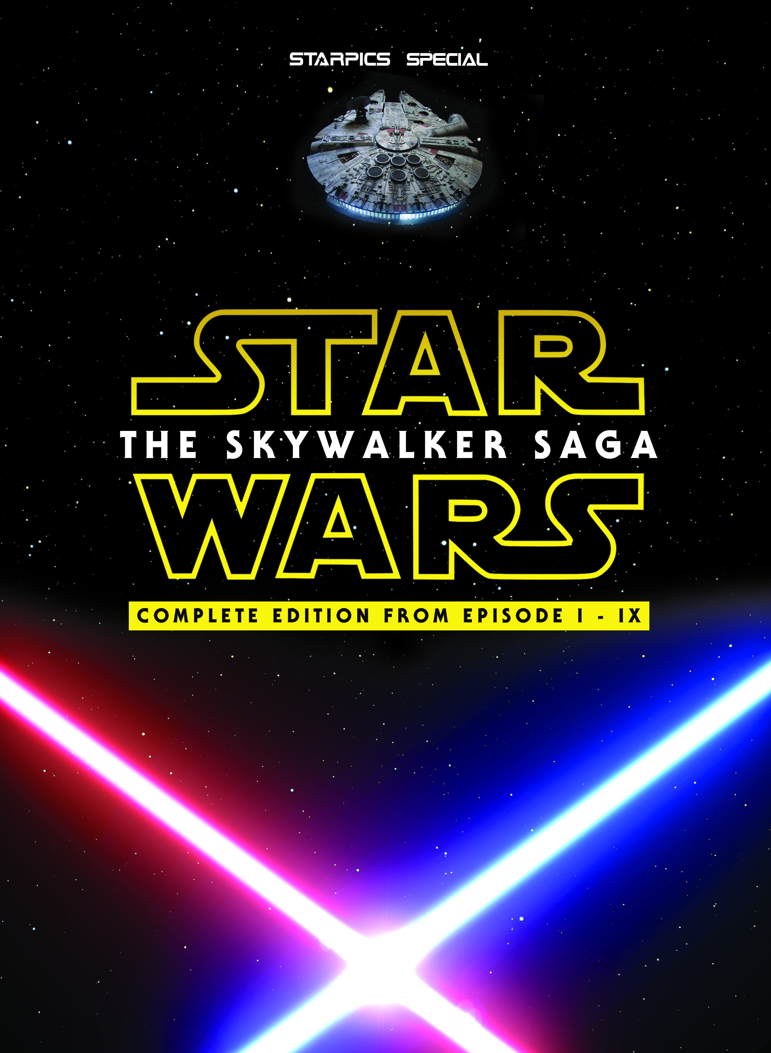 หนังสือ Starpics Special Star Wars The Skywalker Saga Complete edition from Ep. I-IX