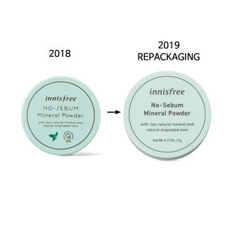 Innisfree No Sebum Mineral Powder 5 g. (New 2019)