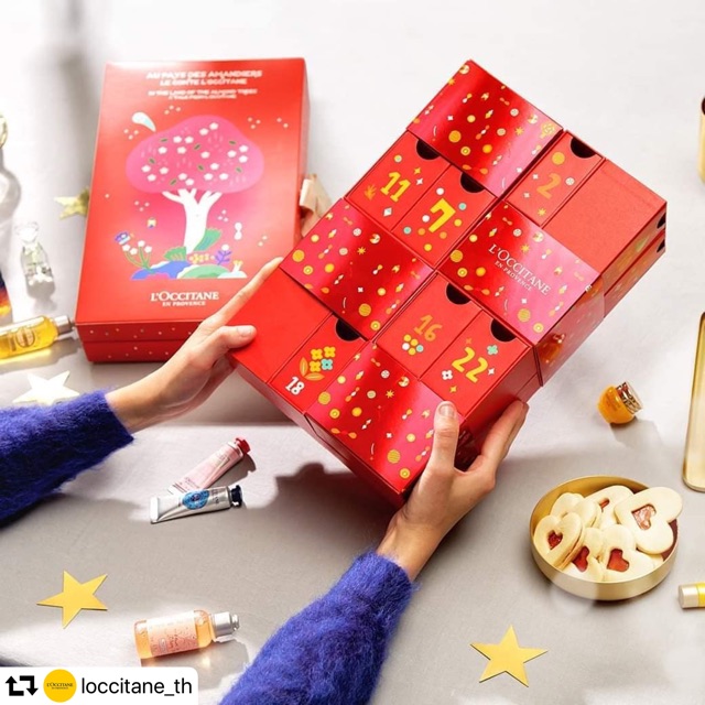 L’Occitane Calender of Dream Premium Advent Calendar 2019 ชุดของขวัญ 24 ชิ้น