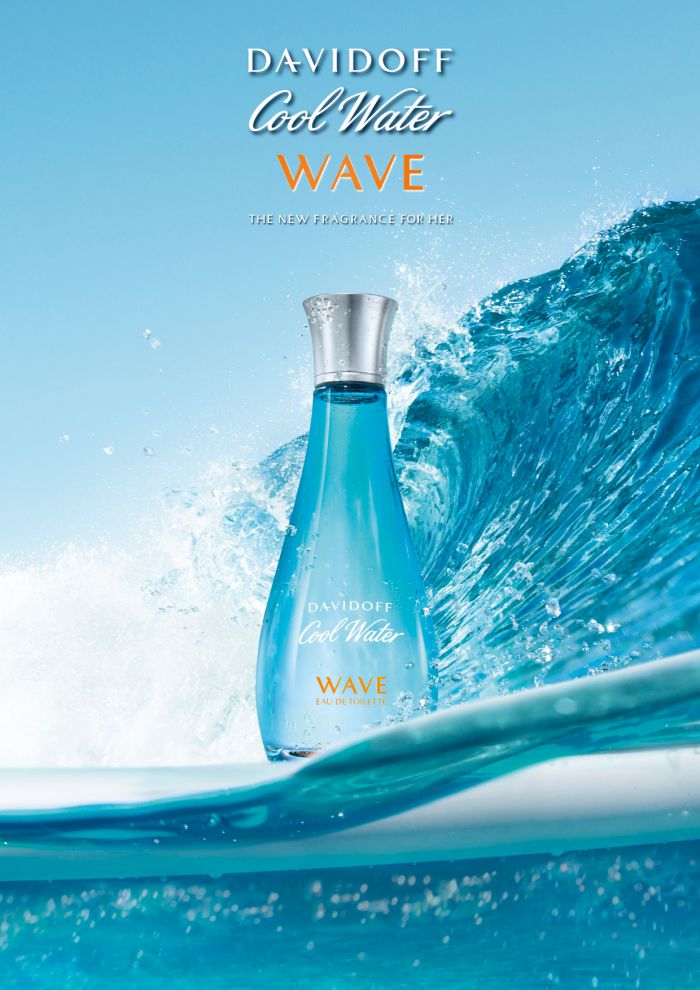 Davidoff Cool Water Wave for Women 100 ml. (กล่อง Tester)