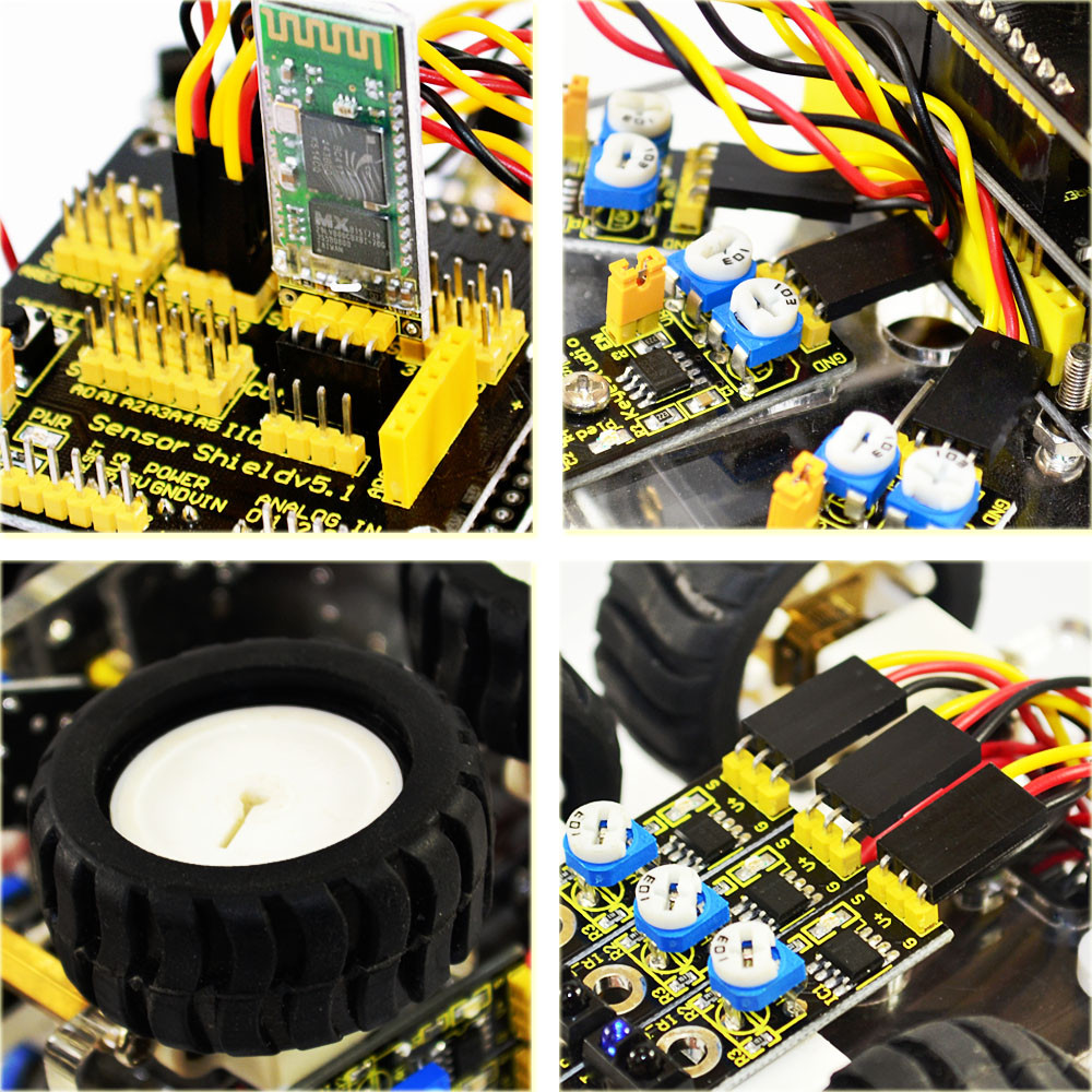 Bluetooth Arduino Robot + Instruction Manual (มีคู่มือภาษาอังกฤษ)