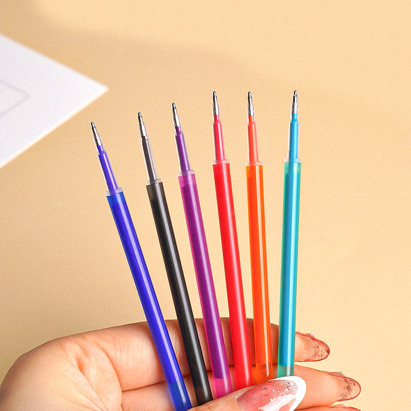 🌈ไส้ปากกากดเจลลบได้🌈ไส้หลากสี0.5🧡เขียนลื่นไม่สะดุด📌เลือกสี✅พร้อมส่งในไทย ไส้สี เครื่องเขียน