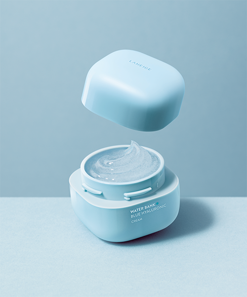 Laneige Water Bank Blue Hyaluronic Cream for Combination to Oily Skin 20 ml. #จุดฟ้า