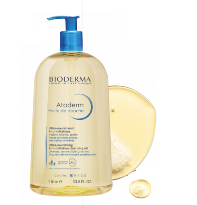 Bioderma Atoderm Huile De Douche 1000 ml.