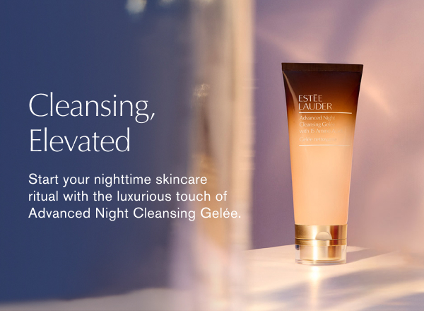 Estee Lauder Advanced Night Cleansing Gelée Cleanser with 15 Amino Acids 100 ml.