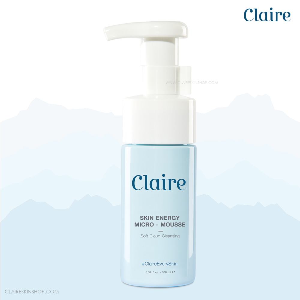 Claire Skin Energy Micro-Mousse 100 ml.