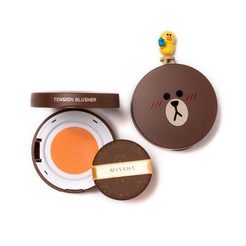 Missha Line Friends Edition Tension Blusher #OR01