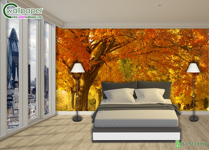 ภาพวิวสั่งพิมพ์ภาพฤดูใบไม้ผลิ