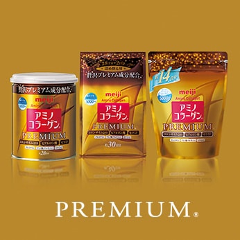 Meiji Amino Collagen Premium 196 g. (Refill) สำหรับ 28 วัน