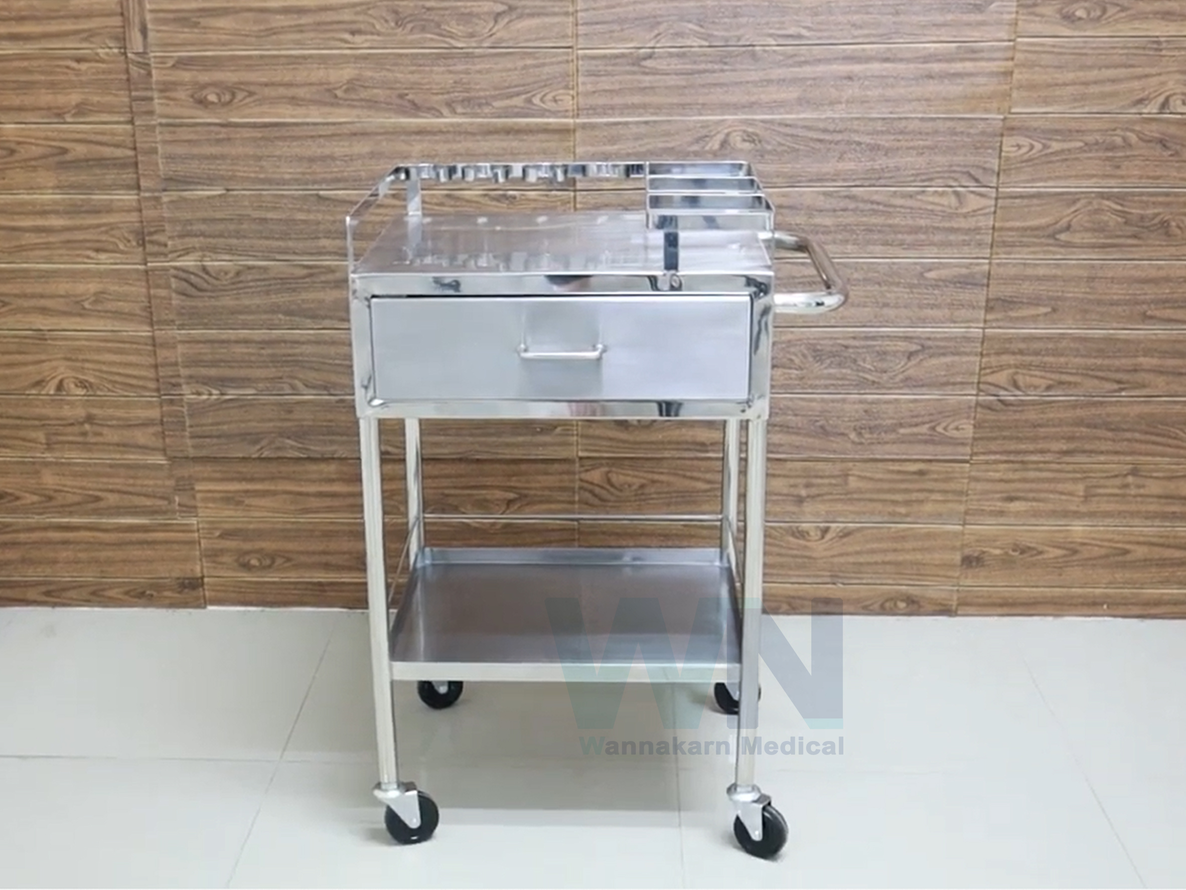 รถเข็นหัตถการ Stainless