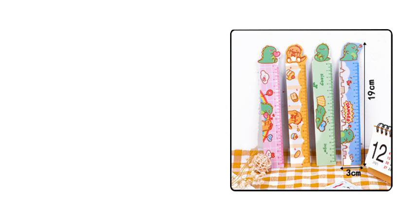 🐲ไม้บรรทัดแม่เหล็กไดโนเสาร์ 15cm ชิ้นละ 5 บาท ✔️พร้อมส่ง (🎲สุ่มลาย) Ohwowshop ไม้บรรทัด แม่เหล็ก เครื่องเขียน ไดโนเสาร์