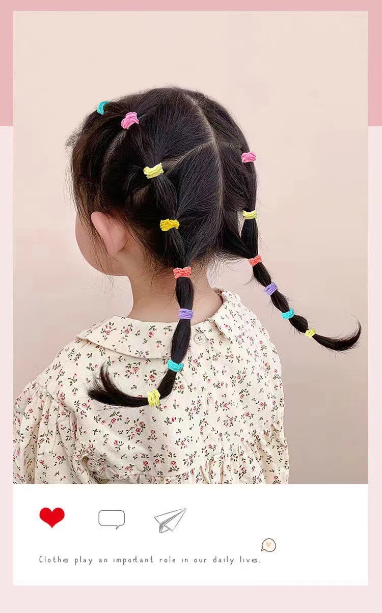 🌈ยางรัดผม🌸มินิ หลากสี📌เลือกแบบ✔️พร้อมส่งในไทย กิ๊ฟช็อป ของตกแต่งทรงผม ยางมัดผม
